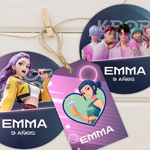 Kit Guerreras K-pop Demon Hunters GRATIS 