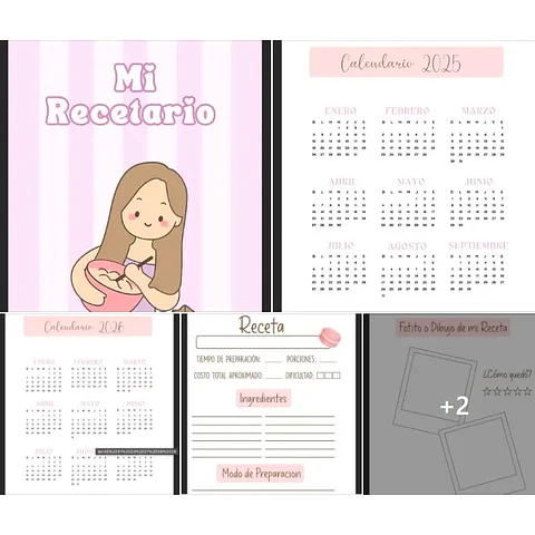 Mega Kit Imprimible Agendas + Planners 2026 GRATIS