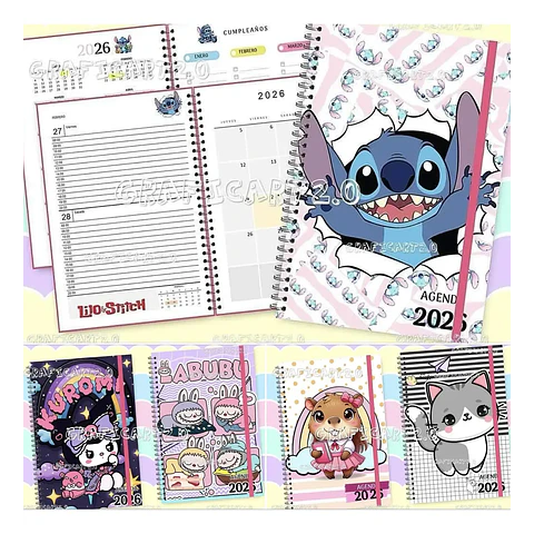 Mega Kit Imprimible Agendas + Planners 2026 GRATIS