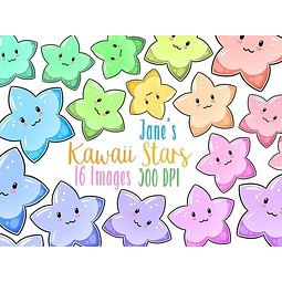 Cliparts Imagenes Png Estrellas De Colores Pasteles Jk43