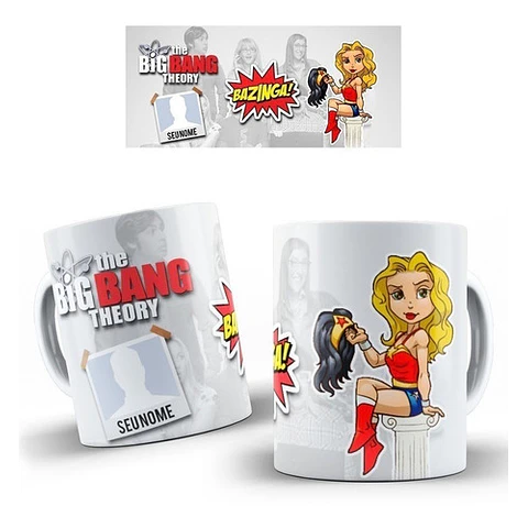 Diseños Plantillas Tazas The Big Bang Theory Sublimación