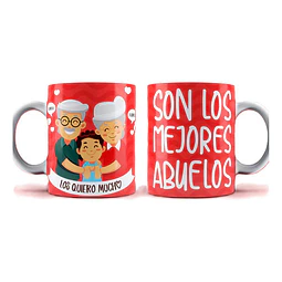Plantillas Diseños Super Abuelos Sublimar Tazas Sublimacion
