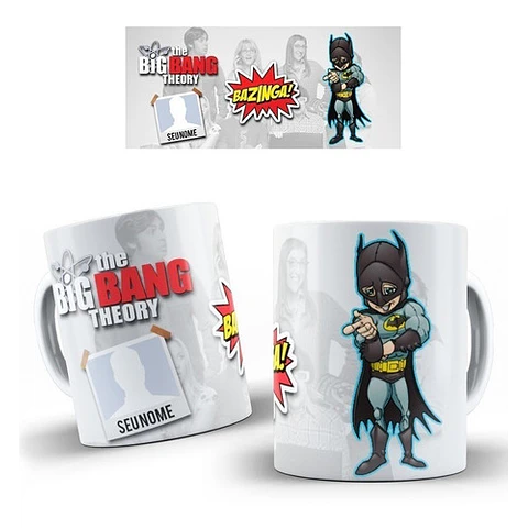 Diseños Plantillas Tazas The Big Bang Theory Sublimación