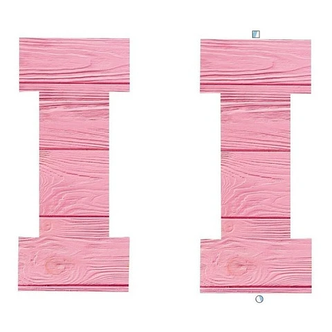 Kit Imprimible Animales Nórdicos Rosa Letras 3d Corpóreas