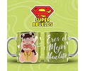 Plantillas Diseños Super Abuelos Sublimar Tazas Sublimacion