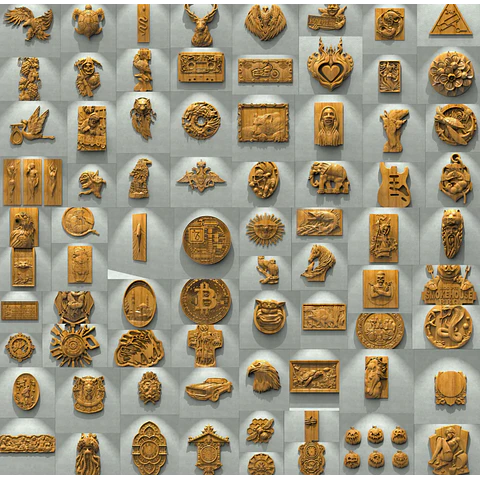 Paquete STL para fresadora CNC 3D: Panorámicas y bajorrelieves: +8500 archivos STL de paneles y bajorrelieves para fresadora CNC 3D - Acceso de por vida a Google Drive