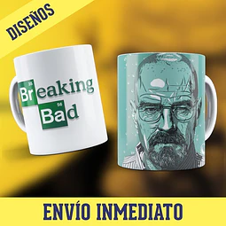 Kit Diseños Plantillas Tazas Breaking Bad Sublimación 