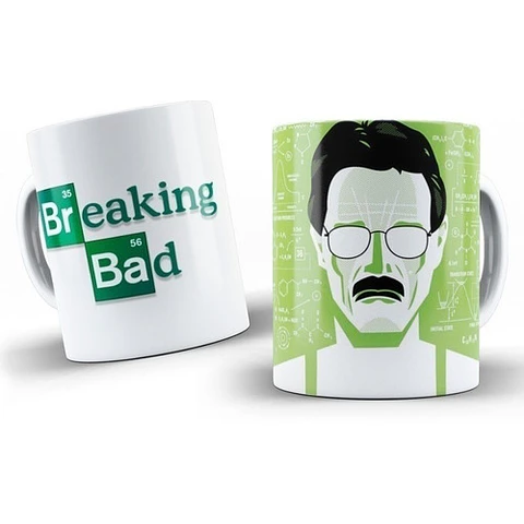 Kit Diseños Plantillas Tazas Breaking Bad Sublimación 