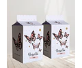 Kit Imprimible Mariposa Mariposas Salmon Candy Bar