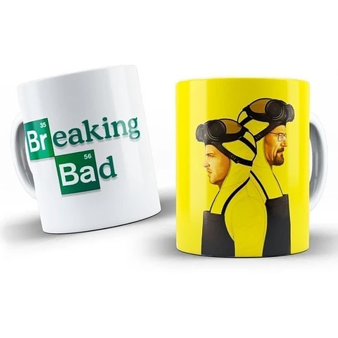 Kit Diseños Plantillas Tazas Breaking Bad Sublimación 