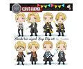 Pack Imagenes Tiernos Magos Pelo Rubio Magia + Regalo A1