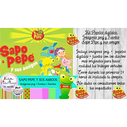 Cliparts Imagenes Png Papeles Fuentes Sapo Pepe Y Sus Amigos