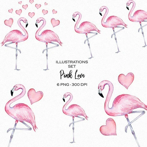 Cliparts Imagenes Png Flamencos Flamingos Amor Is34