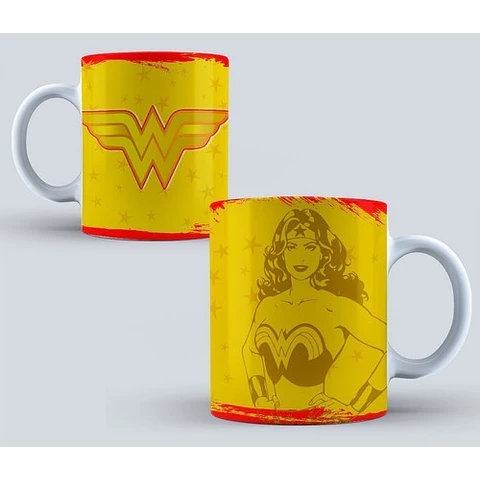 Kit Diseños Plantillas Tazas Super Héroes Sublimación Mod 3