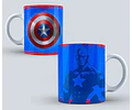 Kit Diseños Plantillas Tazas Super Héroes Sublimación Mod 3