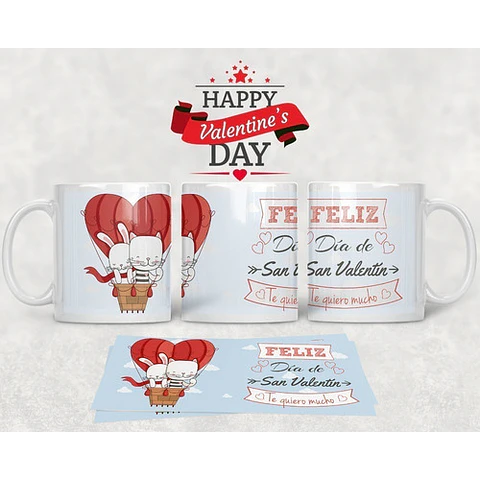 Kit Diseños Plantillas Tazas San Valentin Amor Sublimación