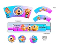 Kit Imprimible Candy Bar Nivis Amigos De Otro Mundo Full