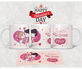Kit Diseños Plantillas Tazas San Valentin Amor Sublimación