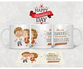 Kit Diseños Plantillas Tazas San Valentin Amor Sublimación