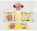 Kit Diseños Plantillas Tazas San Valentin Amor Sublimación
