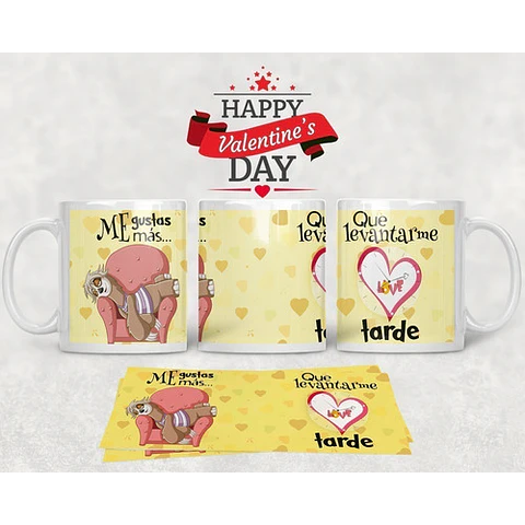 Kit Diseños Plantillas Tazas San Valentin Amor Sublimación