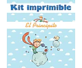 Kit Cumpleaños El Principito Imprimible Editable 