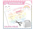 Kit Imprimible Lluvia De Amor Nubecita Editable Deco Y Candy