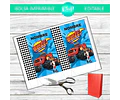 Bolsa Imprimible Editable Blaze Y Los Monster Machines