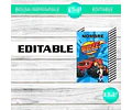 Bolsa Imprimible Editable Blaze Y Los Monster Machines