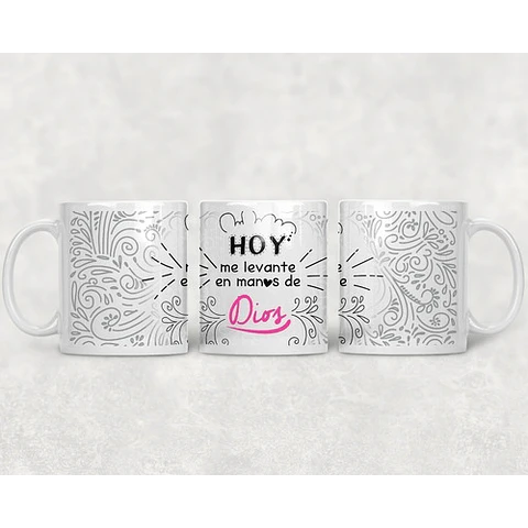 Kit Diseños Plantillas Tazas Religión Dios Sublimación M1