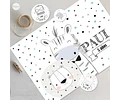 Kit Imprimible Animales Blanco Negro Tukit