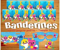 Kit Imprimible Baby Shark Editable