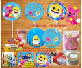 Kit Imprimible Baby Shark Editable