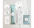 Kit Imprimible Animales Blanco Negro Tukit