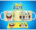 Kit Diseños Plantillas Tazas Bob Esponja Sublimación M2