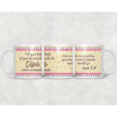 Kit Diseños Plantillas Tazas Religión Dios Sublimación M1
