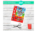 Bolsita Golosinera Imprimible Editable De Paw Patrol