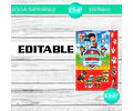 Bolsita Golosinera Imprimible Editable De Paw Patrol