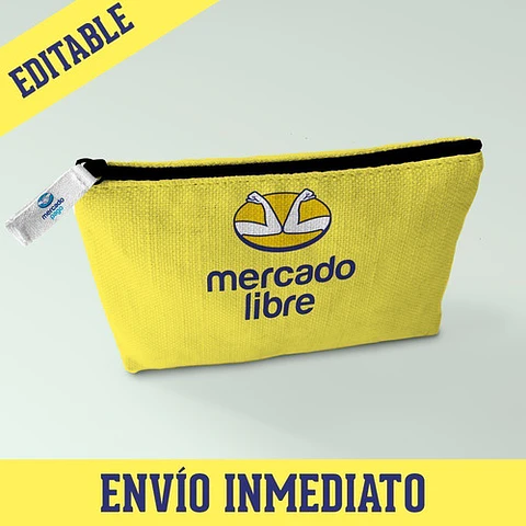 Kit Mockups Porta Cosméticos Diseños Sublimación Editable M1