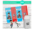 Caja Milk Box Imprimible Editable De Paw Patrol 