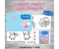 Kit Cumpleaños Peppa Pig Hada Imprimible + Pintar