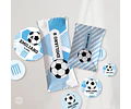 Kit Imprimible Futbol Racing La Academia Tukit