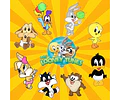 Kit Digital Looney Tunes Baby Clipart Png + Papel Digital