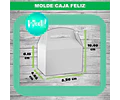Kit Imprimible Molde Cajita Feliz Editable + Papel Digital