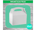 Kit Imprimible Molde Cajita Feliz Editable + Papel Digital