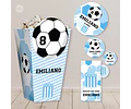 Kit Imprimible Futbol Racing La Academia Tukit
