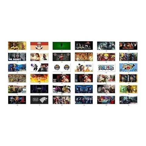 200 Plantillas Sublimación Tazones Pelis Series Anime Y Más-