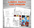 Para Pintar Editable Imprimible De Naruto
