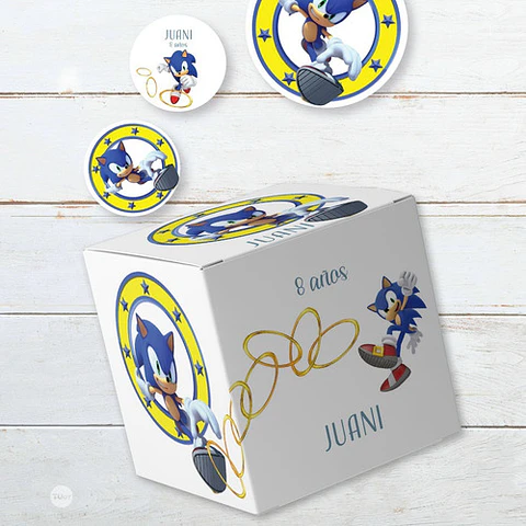 Kit Imprimible Sonic Tukit