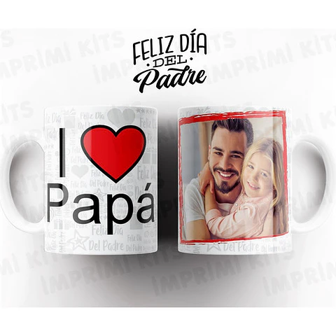 Diseños Tazas Día Del Padre Plantillas Foto Sublimar #11